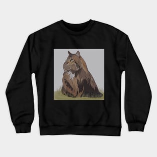 Norwegian Forest Cat Crewneck Sweatshirt